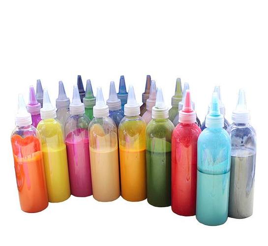 【绘彩】陶瓷彩绘石膏涂鸦专用颜料200g/瓶无毒环保使用效果好产品